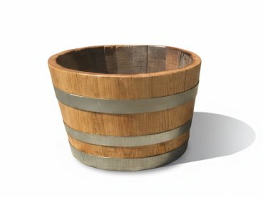 Holzfass 25 Liter, Kastaniefass 1/2 50 Liter