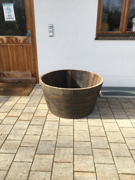 Holzfass 280 Liter, Whiskyfass 1/2 600 Liter