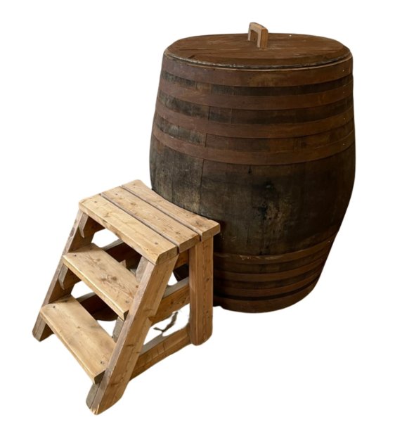 Tauchbecken Whiskyfass 600 Liter Tauchbottich Saunatauchbecken